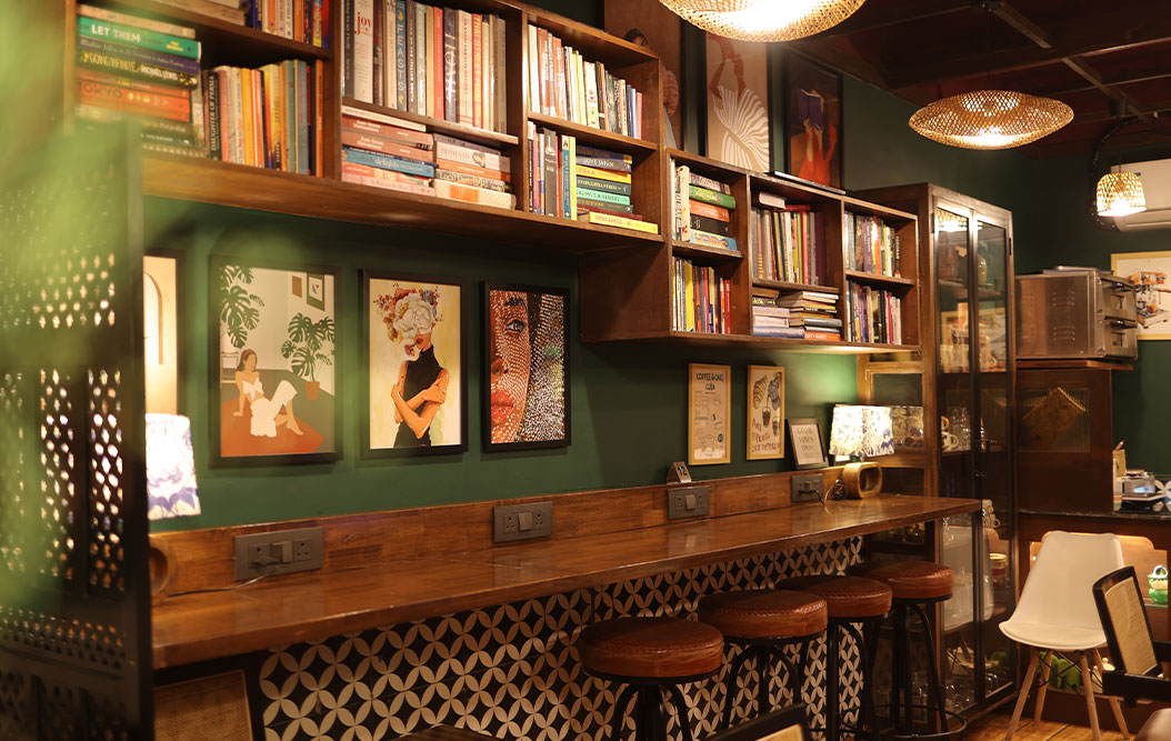 Anahata Café warm interior